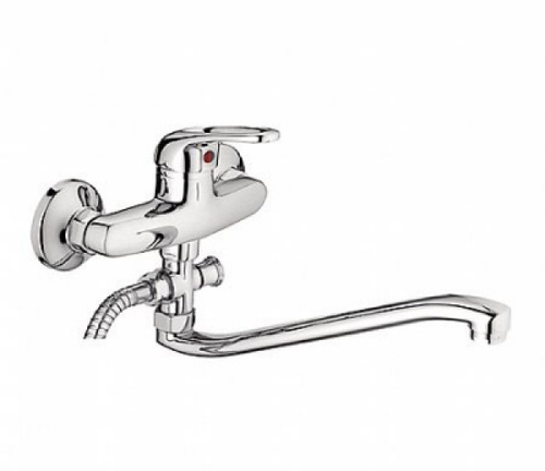 Смеситель для ванны и раковины 35к L2139-B Ledeme с отв S-нос, силумин