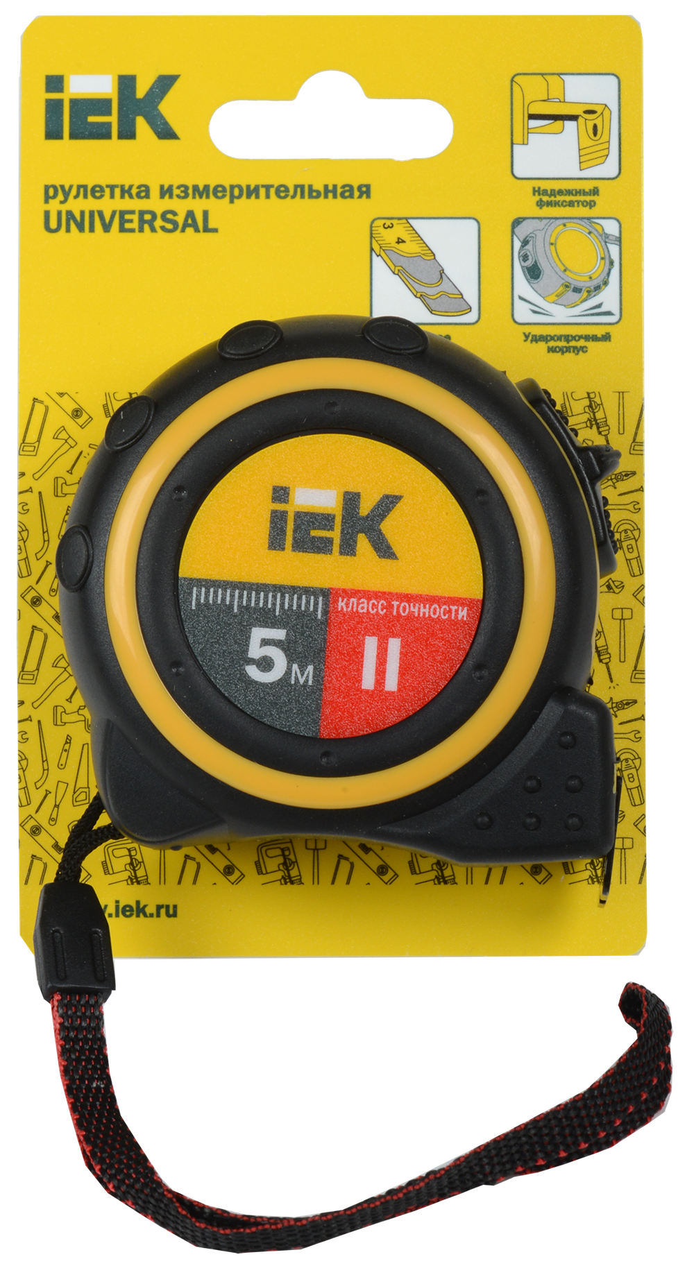 Рулетка измерительная UNIVERSAL 5м IEK