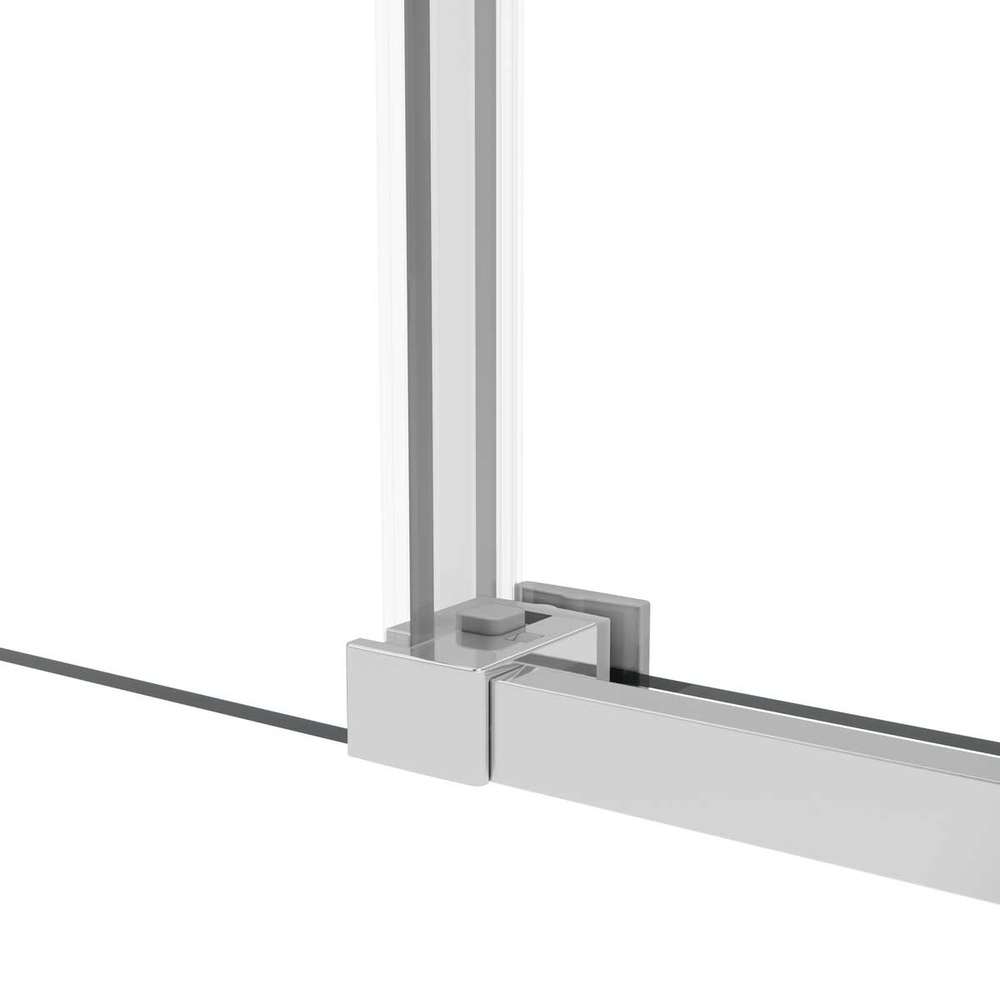 Душевой уголок Слим Софт (Slim Soft) Vincea VSR-1SS8015CL, 1500*800, хром, стекло прозрачное