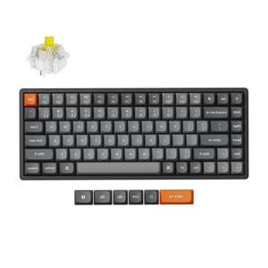 Беспроводная механическая клавиатура QMK Keychron K2 Max, 84 клавиши, RGB подсветка, Hot-swap, алюм.рамка Keychron Banana Switch (K2M-J4-RU)