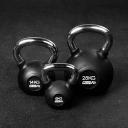 Гиря обрезиненная с хромированной ручкой PROFI-FIT 30 кг