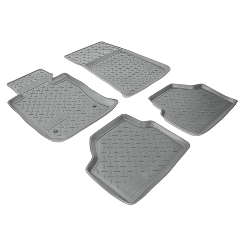 Ковры в салон Norplast/Unidec для BMW X1 в кузове E84 (2009-2015), Серый, арт.NPL-Po-07-60-G