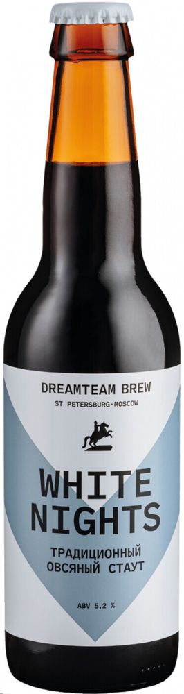 Пиво Дримтим Вайт Найтс / Dreamteam White Nights 0.33л - 12шт