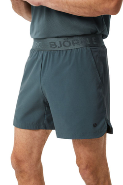 Мужские теннисные шорты Björn Borg Ace Short Shorts - зеленый