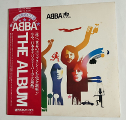 Винтажная виниловая пластинка LP ABBA АББА The Album (Japan 1978) (Obi) (EX)