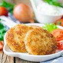 Рыбные котлеты с творогом Рыбные котлеты с творогом