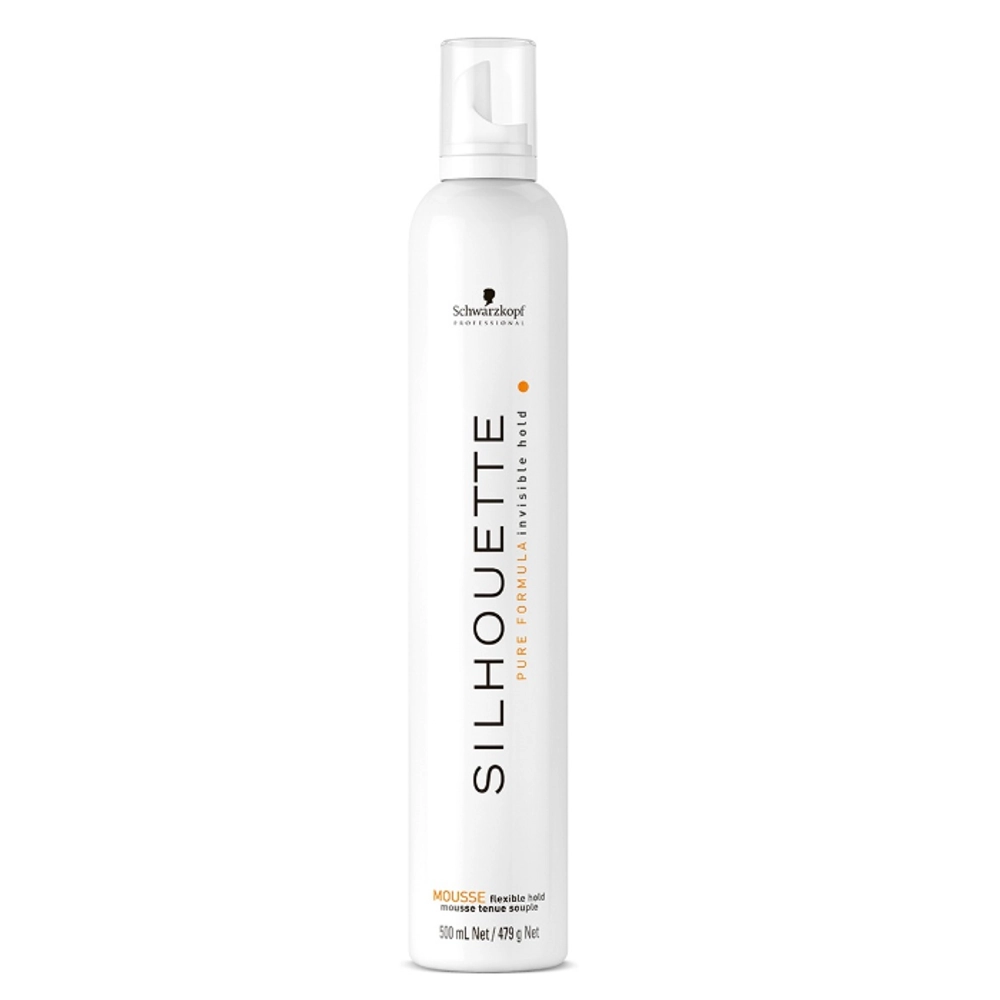 Мусс мягкой фиксации для волос / SILHOUETTE 500 мл