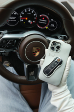 Чехол на Iphone Porsche Gray
