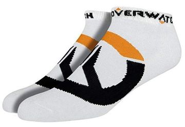 Носки Overwatch JINX Logo Socks (3 Pack)-One Size-White