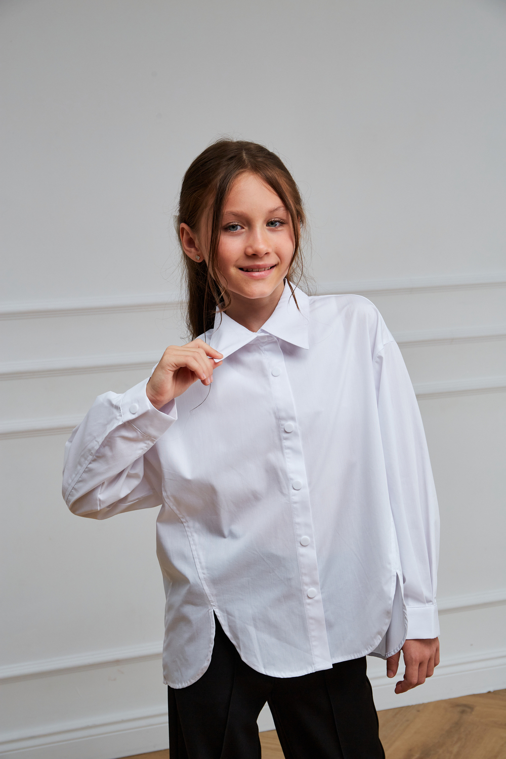 Блуза дл/р швейн. д/д DELORAS 63928C