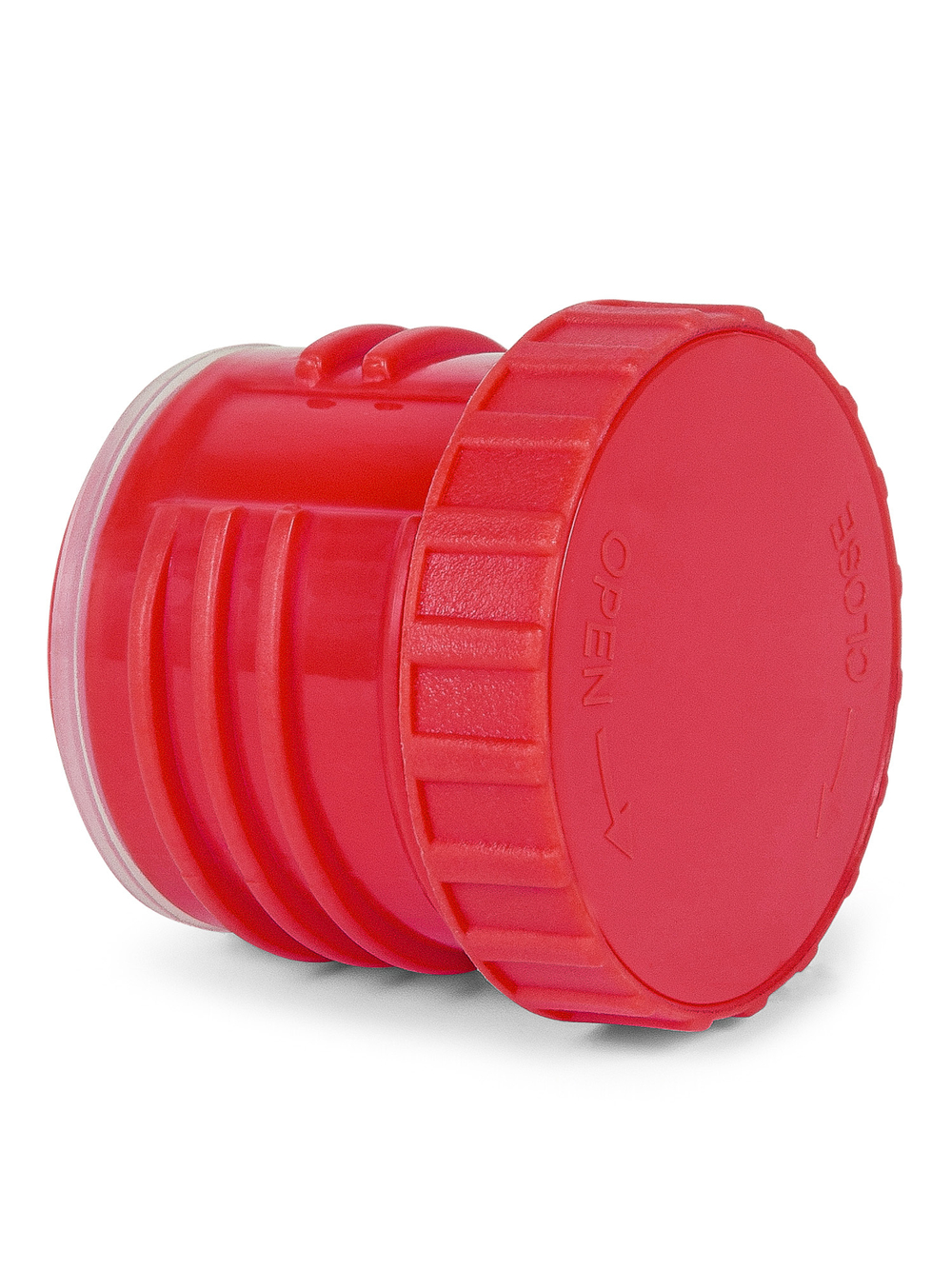 Термос Relaxika 101 (1 литр), красный (без лого)