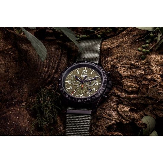Швейцарские тактические часы Traser P67 Officer Chrono Green 109463