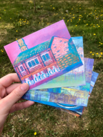 Открытка (художник Наталья Покровская)