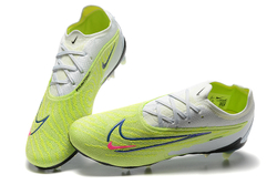 Бутсы Nike Phantom GX Elite FG (Серый+желтый)