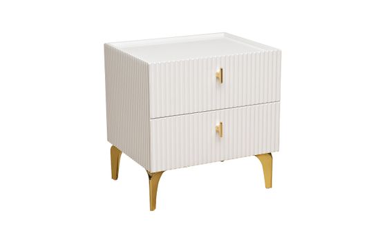 GD-00003 Тумбочка прикроватная Doria белая 50*40*55см