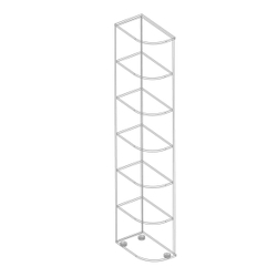 Сицилия Стеллаж угловой