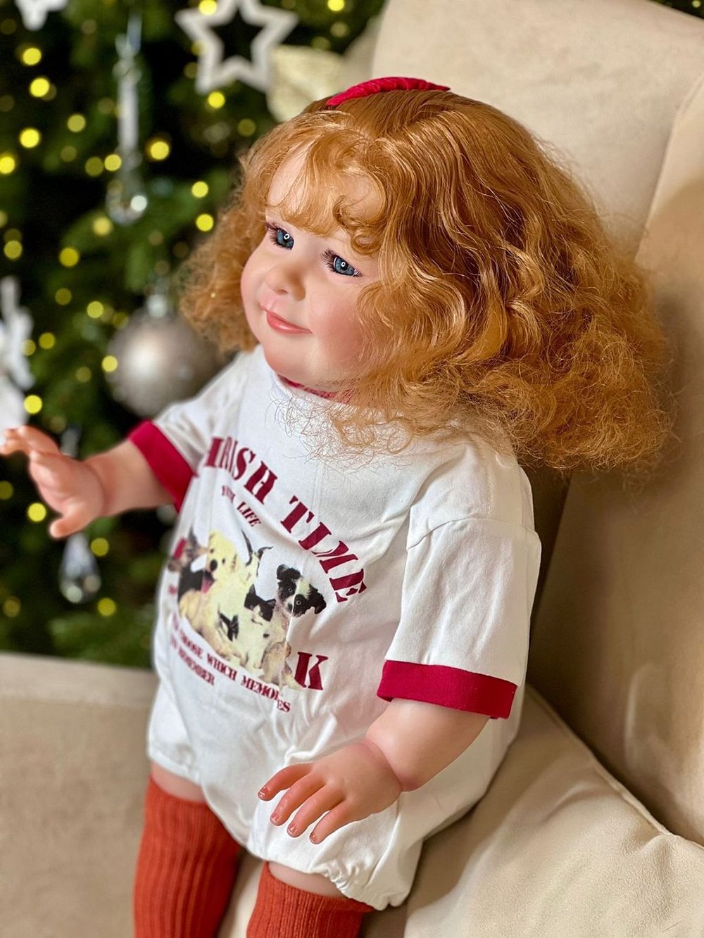 Кукла Реборн мягконабивная 60см в пакете (FA-601)