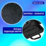 Папка на молнии с ручками BRAUBERG А4, 1 отделение, полиэстер, 80 мм, "Next level", 271483