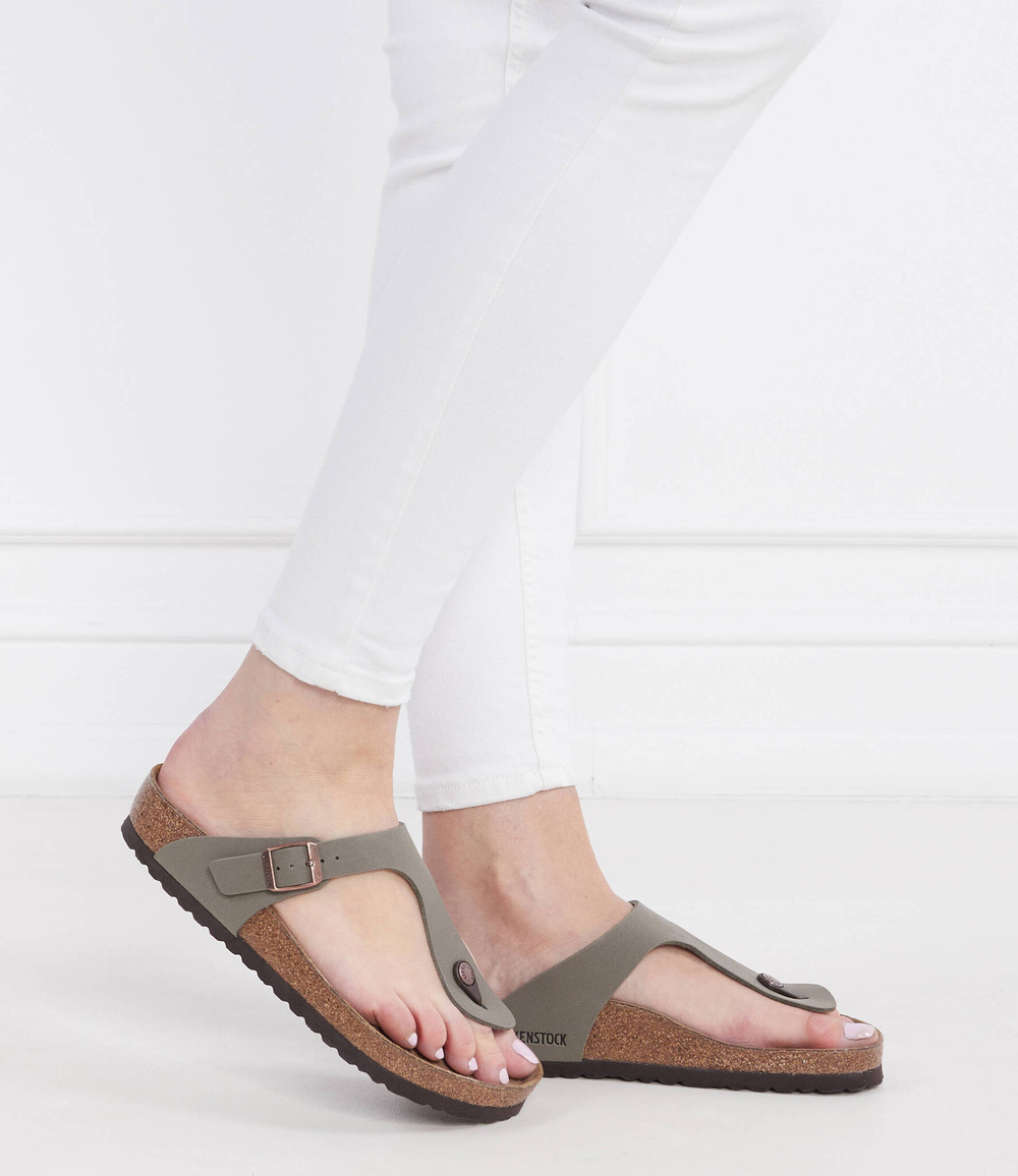 Вьетнамки Gizeh Birkenstock - хаки(43391)