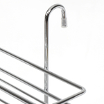 Полка на рейлинг для специй, 35.5х17.85х33 см, двухуровневая, U000035