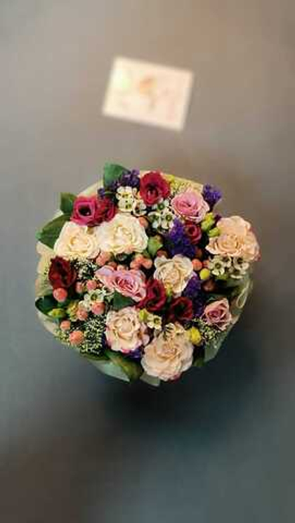 Шляпная коробочка «Бал цветов»