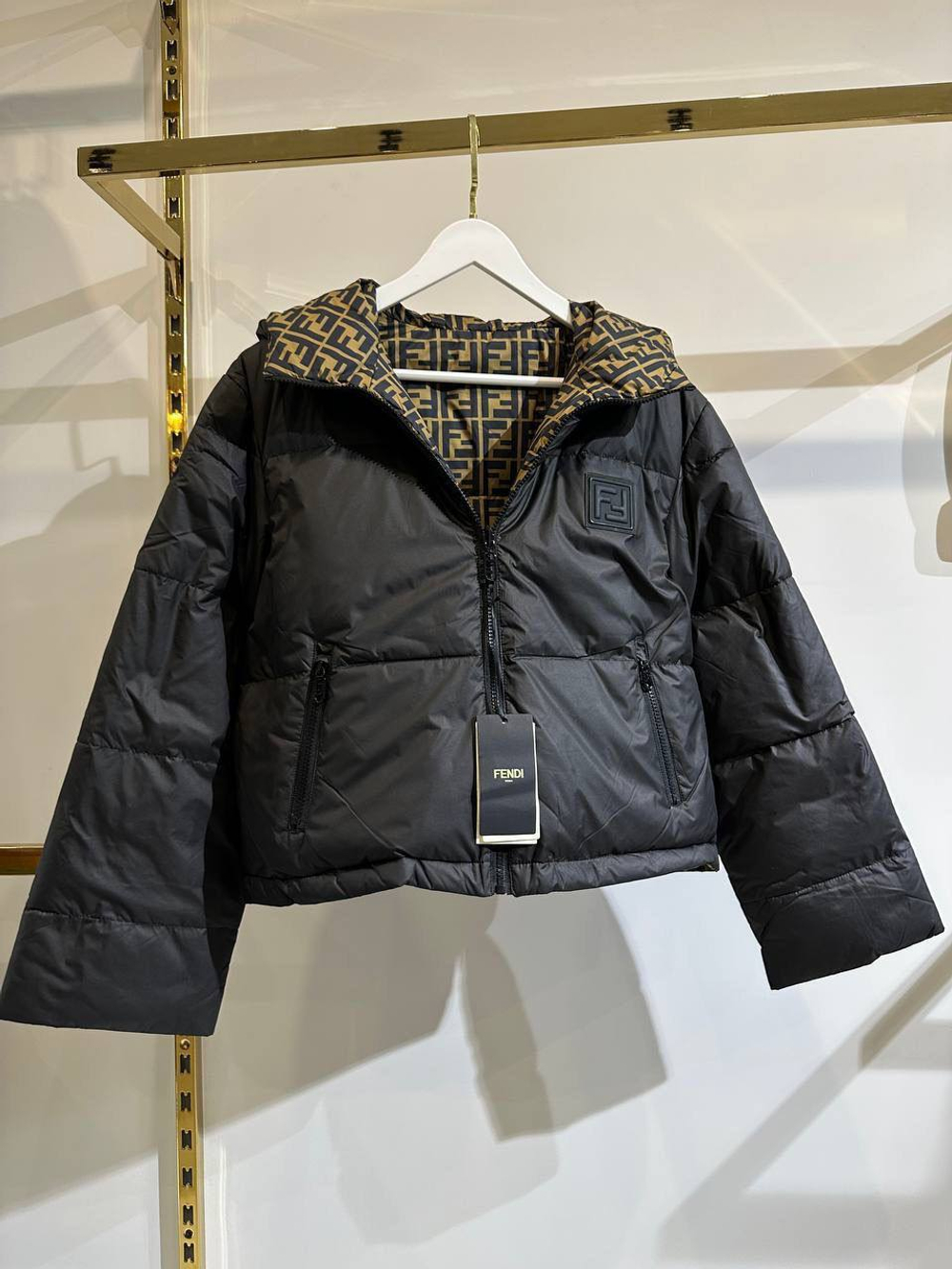 Двусторонний пуховик Fendi
