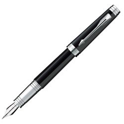 Parker Premier Lacque F560 Black ST перо золото 18Ct F (S0887850)