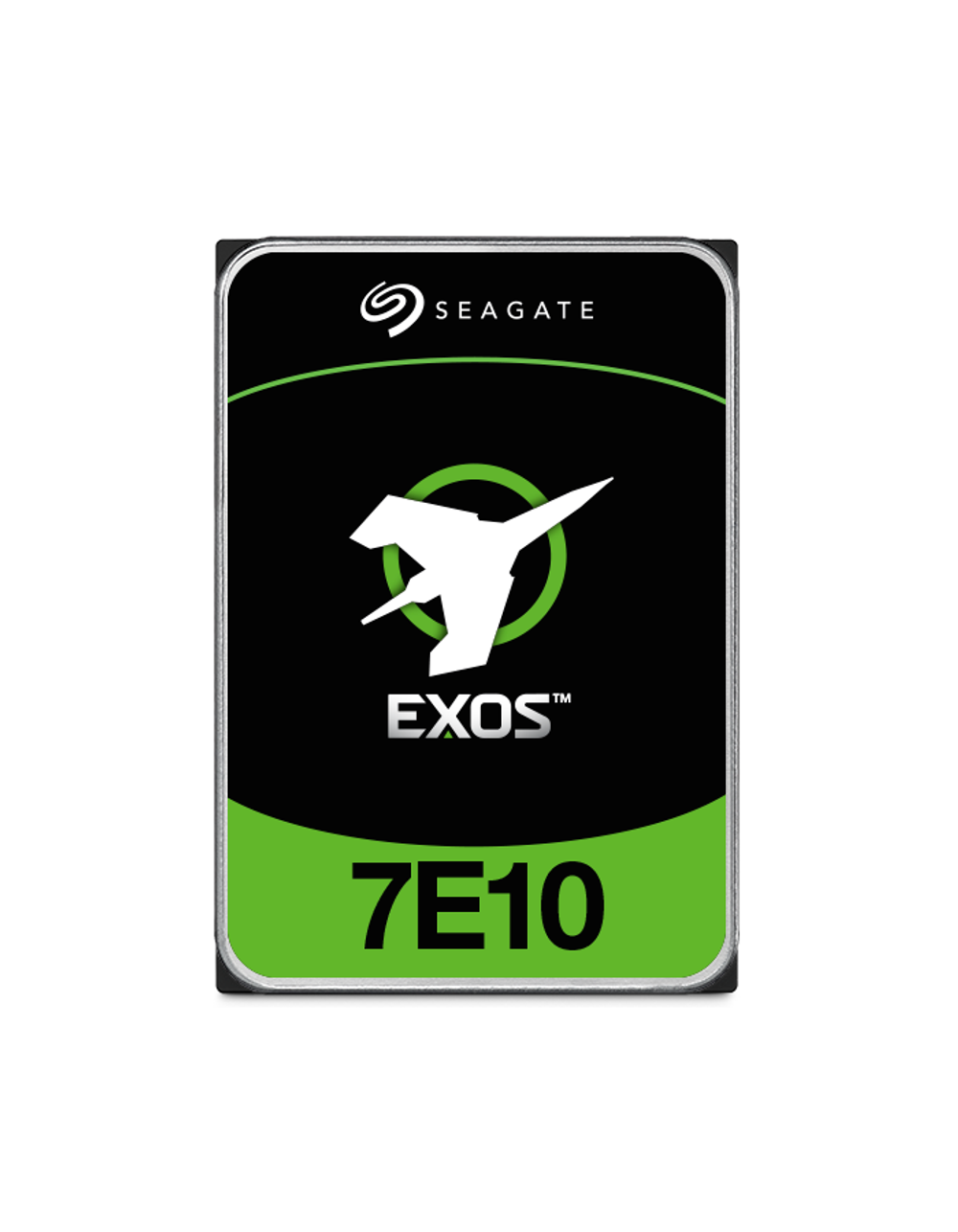 Жесткий диск Seagate Exos 7E10 HDD 3.5" SATA 10Tb, 7200 rpm, 256Mb buffer, 512e/4Kn, ST10000NM017B, 1 year (аналог ST10000NM001G)