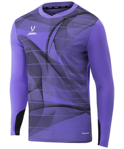 Свитер вратарский DIVISION PerFormDRY GK Pattern LS, сиреневый/темно-серый/белый