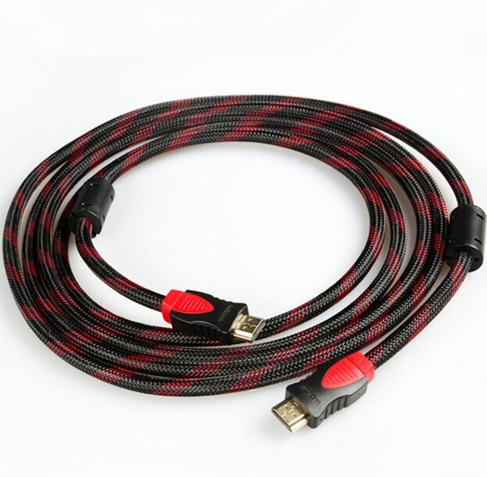 Кабель HDMI-HDMI, 4,7 метра в оплётке