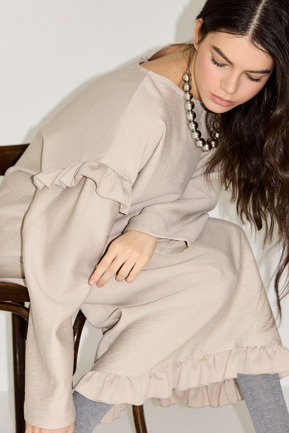 Платье свободного кроя