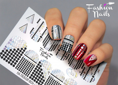 Слайдер-дизайн Fashion Nails Серия G № 55