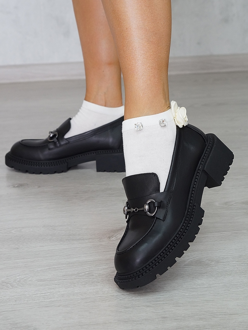 Лоферы женские демисезонные MARCO MODA 22605-01