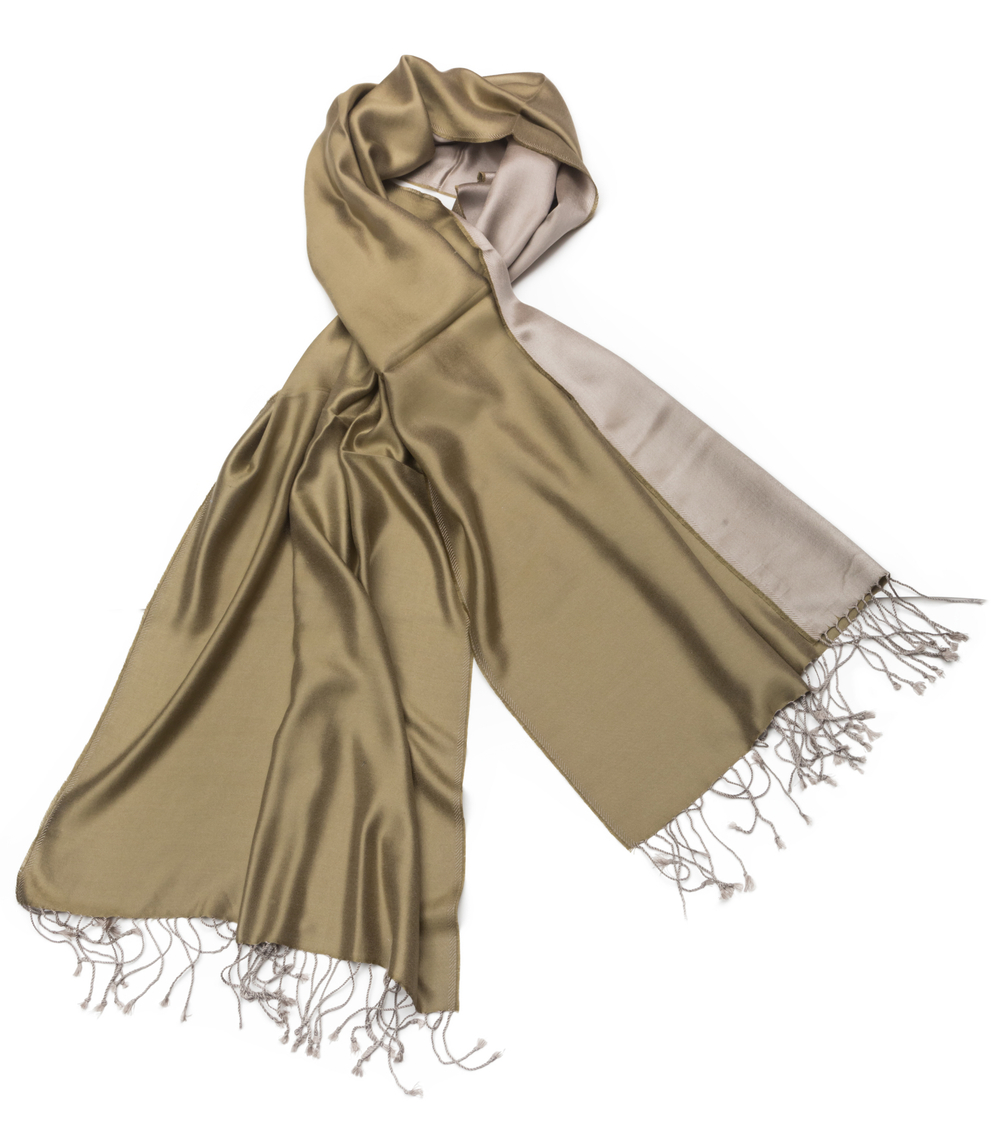 Шарф 50х180 AM Paris Parati11 бежевый Франция