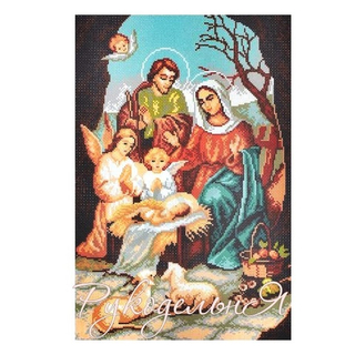 "Рождение христа"-0380 канва с рисунком