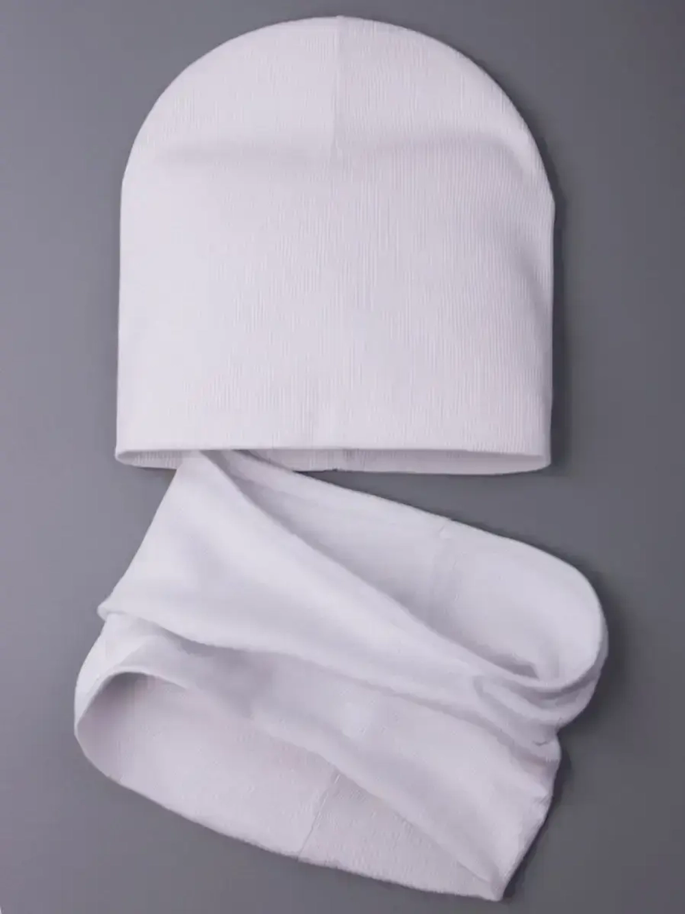 Шапка детская осенняя и снуд