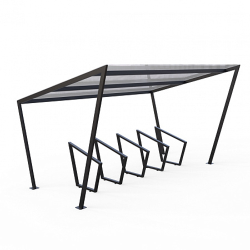 Велопарковка с навесом Edge