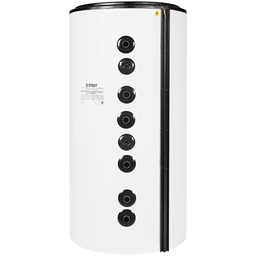 Бойлер косвенного нагрева напольный STOUT OptiBase SWH-2110 200 л с 2 теплообменниками
