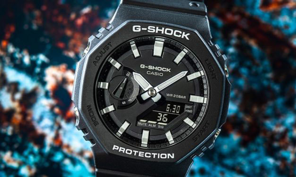 Японские наручные часы Casio G-SHOCK GA-2100-1AER