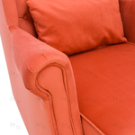 Кресло Leset Винтаж, ножки венге, ткань V39, компаньон V39