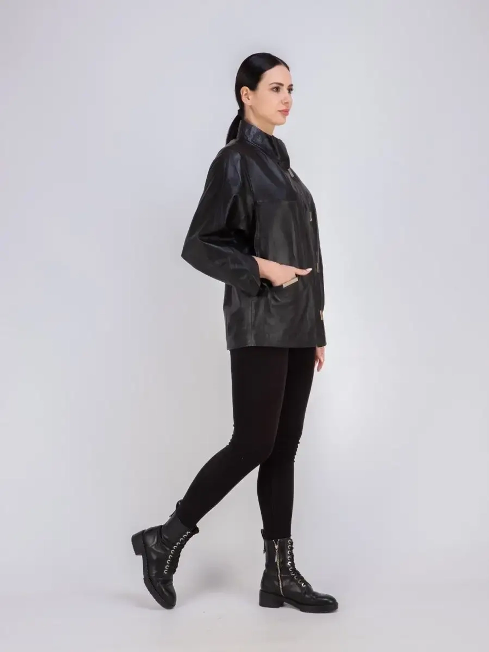 Куртка женская из натуральной кожи Турция