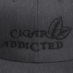 Кепка CIGAR ADDICTED, серый