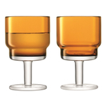 Набор бокалов для вина utility, 220 мл, охра, 2 шт.