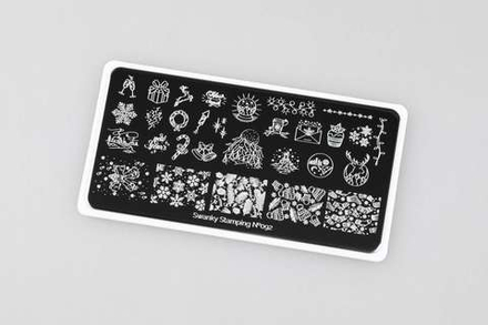 Пластина Swanky Stamping 092 Новогодняя!