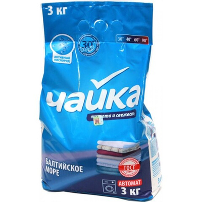 ЧАЙКА Автомат СМС порошок.Балтийское море (3кг)