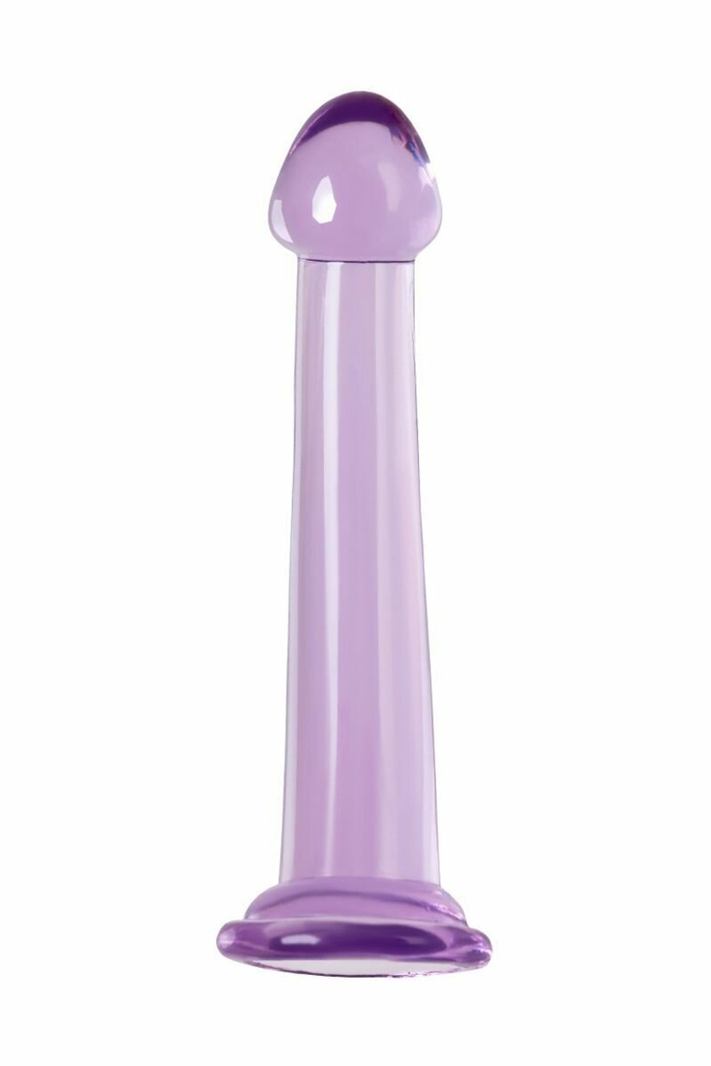 Фиолетовый фаллоимитатор Jelly Dildo S - 15,5 см.
