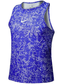 Футболка для девочки теннисная Nike Court Dri-Fit Victory Tank Printed G - Фиолетовый