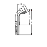 Фитинг DN 20 SFL 1 44.5 (60) CS