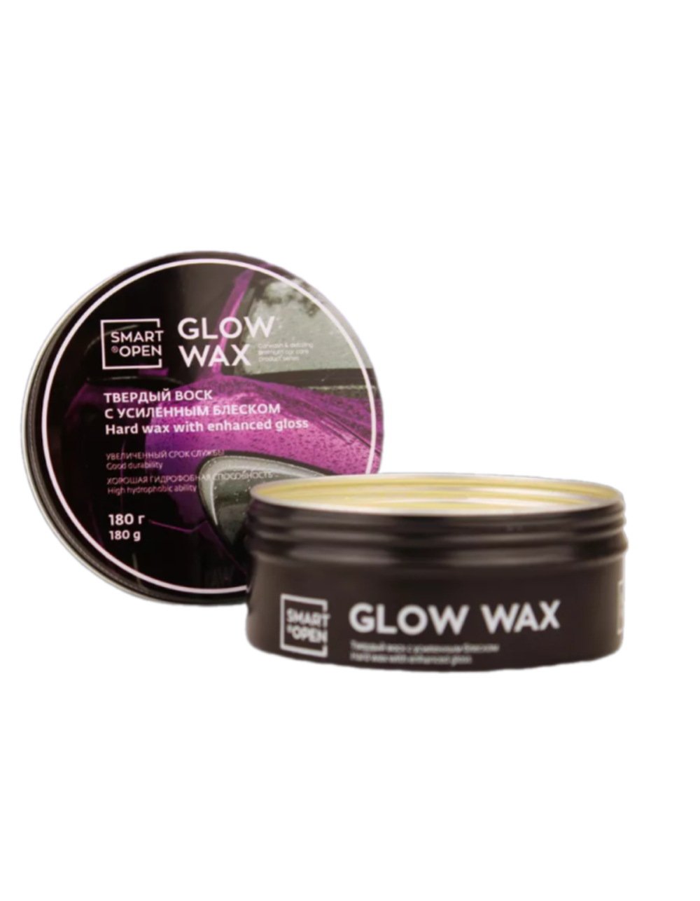 Smart Open GLOW WAX Твердый воск с усиленным блеском (180гр)