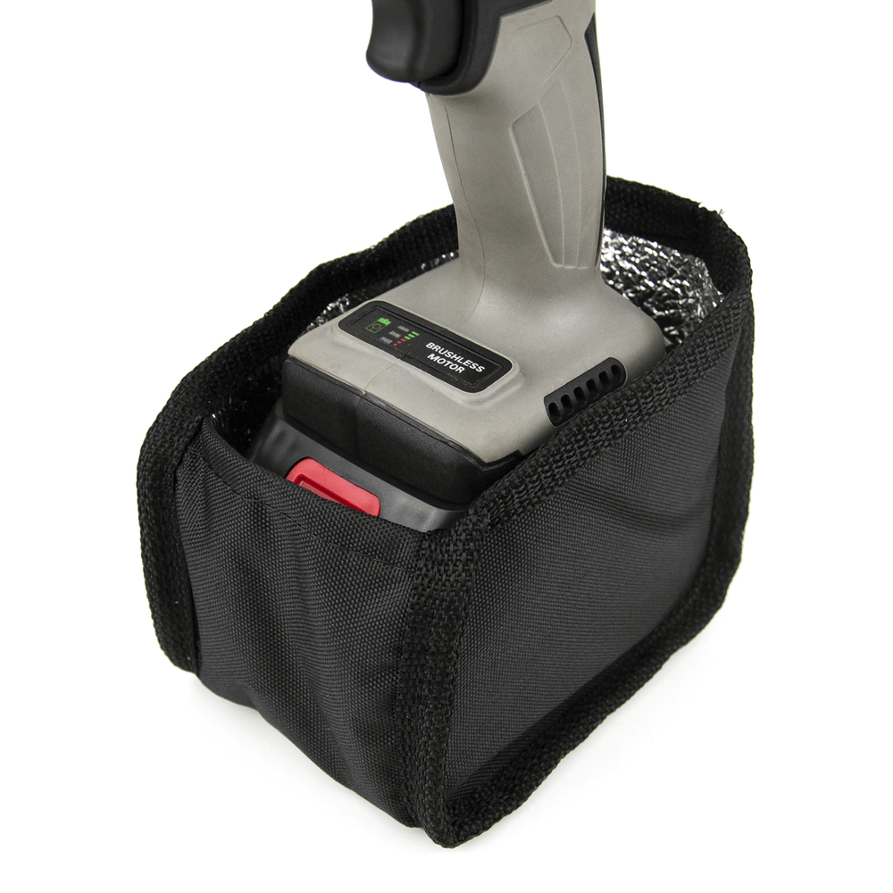 Чехол для шуруповерта FOREST RIVER утепленный, с влагозащитной молнией (комплект 3в 1), Черный